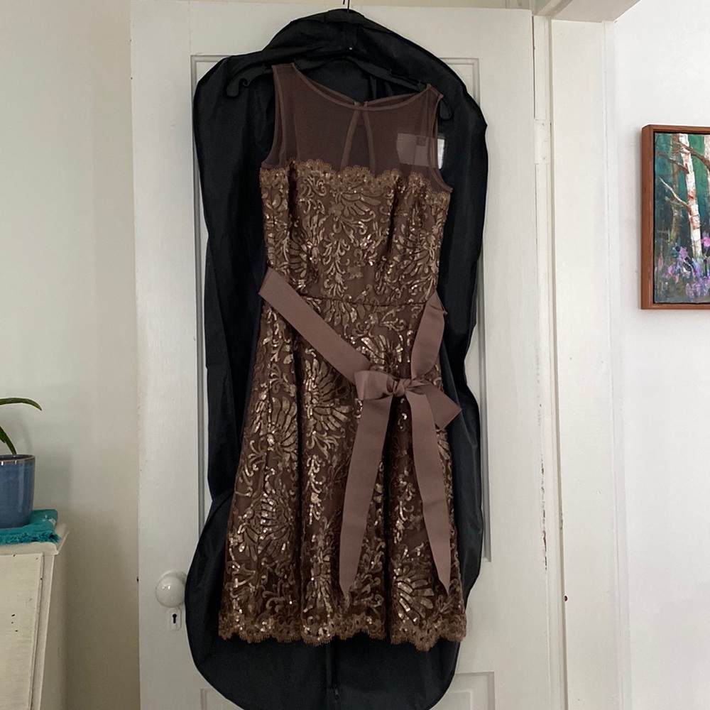 Tadashi Shoji Sequin Party Dress